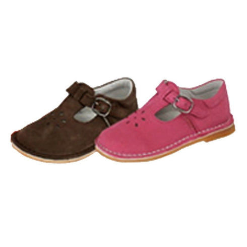 T Strap Closure Designer Toddler Little Girls Shoes Size 5-2 - SophiasStyle.com